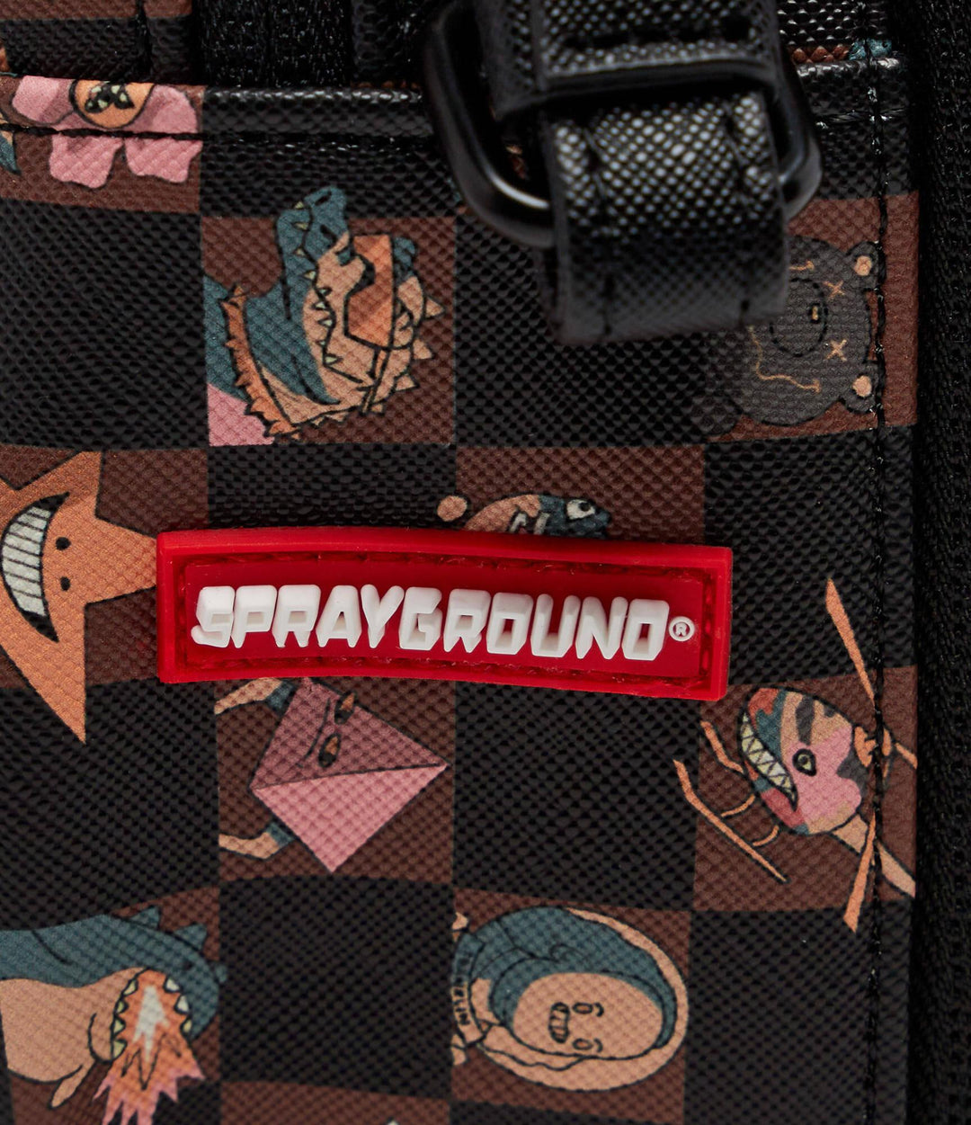 Borsa marrone/nero per bambino 910B8907 NSZ Sprayground Kid 